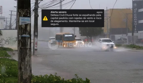 Defesa Civil registra oito ocorrências após forte chuva nesta sexta-feira Manaus