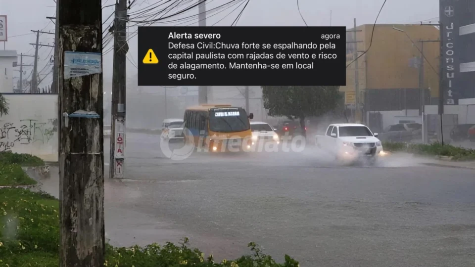 Defesa Civil registra oito ocorrências após forte chuva nesta sexta-feira Manaus