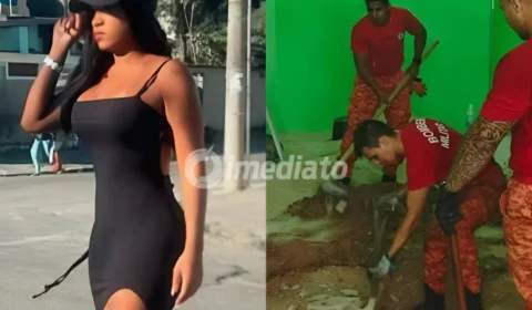 VÍDEO: Homem é preso suspeito de matar companheira e enterrar corpo no chão de loja