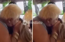 VÍDEO: Patixa Teló é filmada dando um beijão na boca de influenciadora paraense