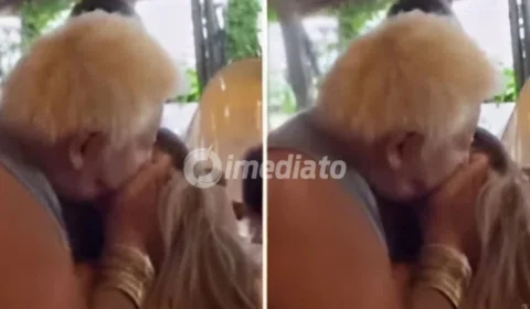 VÍDEO: Patixa Teló é filmada dando um beijão na boca de influenciadora paraense