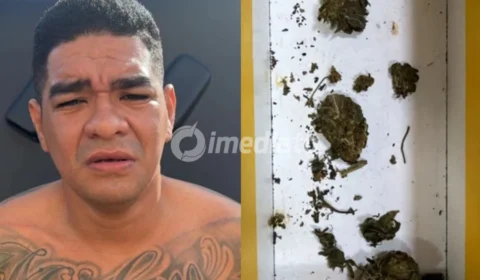 Foragido da Justiça é preso com skunk e munições no bairro Senador Hélio Campos, em Boa Vista