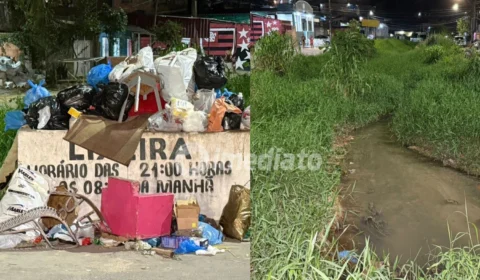 Moradores do Parque Mauá denunciam alagamentos constantes, cratera e abandono do poder público na zona Leste de Manaus