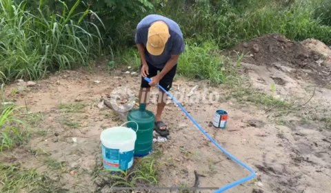 Há oito dias sem água, moradores denunciam falta de abastecimento no bairro Japiim