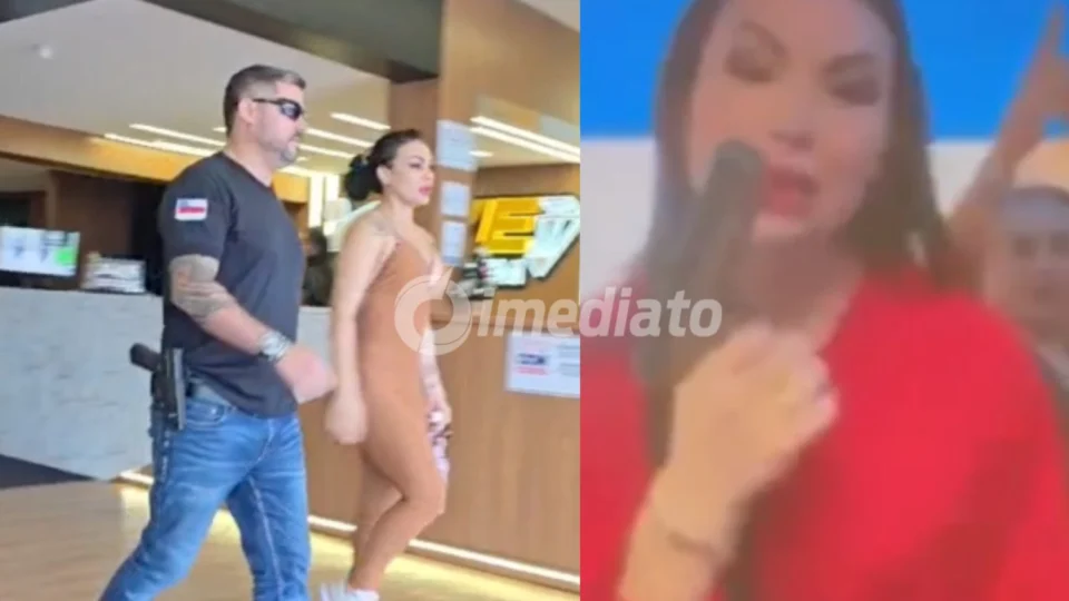 VÍDEO: Veja momento em que blogueira é presa dentro de academia em Manaus após ostentar arma de fogo