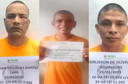 Forças de segurança recapturam mais três detentos após fuga de presídio no Amazonas