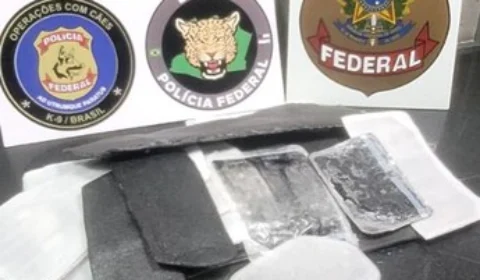 PF apreende mais de 40 kg de drogas em dois flagrantes no Aeroporto de Manaus