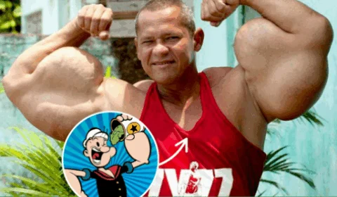 Luto: Morre aos 55 anos Arlindo Montanha, o “Popeye brasileiro”