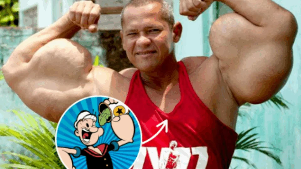 Luto: Morre aos 55 anos Arlindo Montanha, o “Popeye brasileiro”