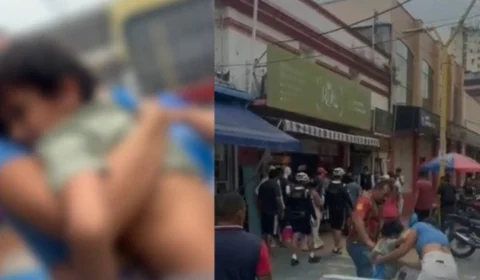VEJA VÍDEO: homem agride criança autista e causa revolta no Centro de Manaus