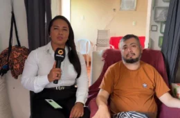 Homem que ficou tetraplégico após acidente de trânsito aguarda exames há meses e pede ajuda para comprar cadeira de rodas