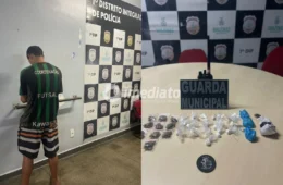 Guarda Municipal prende homem por de tráfico de drogas no Centro de Manaus