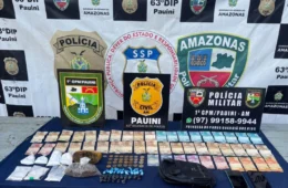 Homem é preso em flagrante por tráfico de drogas durante ação policial em Pauini