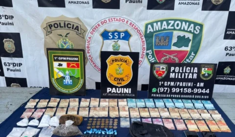 Homem é preso em flagrante por tráfico de drogas durante ação policial em Pauini