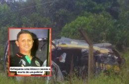 Suspeito de tentar matar idosa é preso após perseguição na BR-174 que terminou com morte de policial federal