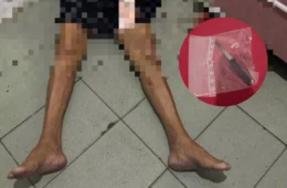 Veja as imagens: Idosa cadeirante é assassinada pelo próprio filho com faca de cortar pão no bairro Cachoeirinha