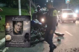 Família pede justiça após motociclista ser atingido por picape em manobra proibida na Avenida Coronel Teixeira