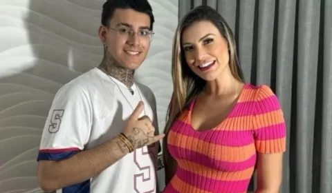 Andressa Urach anuncia gravação com o filho e gera repercussão nas redes sociais no início de 2026