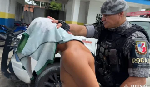 Veja o vídeo: Indivíduo condenado por estupro de vulnerável é preso pela ROCAM no bairro Zumbi 2 em Manaus