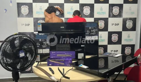 Veja o vídeo: Tentativa de assalto é frustrada pela Guarda Municipal durante a madrugada desta quarta (21)