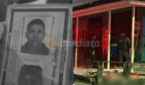 Veja o vídeo: Usuário de drogas é brutalmente executado a tiros no bairro Monte das Oliveiras