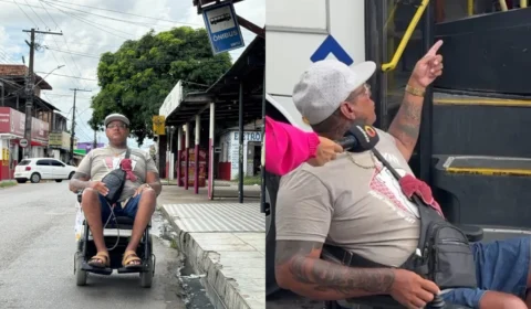 Veja o vídeo: ‘Passei três horas esperando o ônibus e o elevador não funciona; nem a chave para operar existe’, afirma cadeirante
