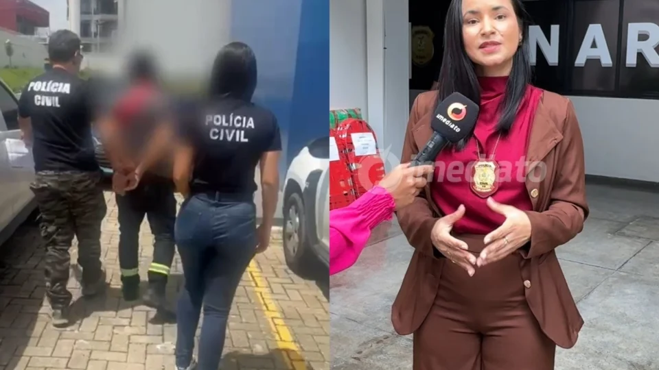 Veja o vídeo: Homem é preso por suspeita de violência sexual contra a própria sobrinha de 8 anos