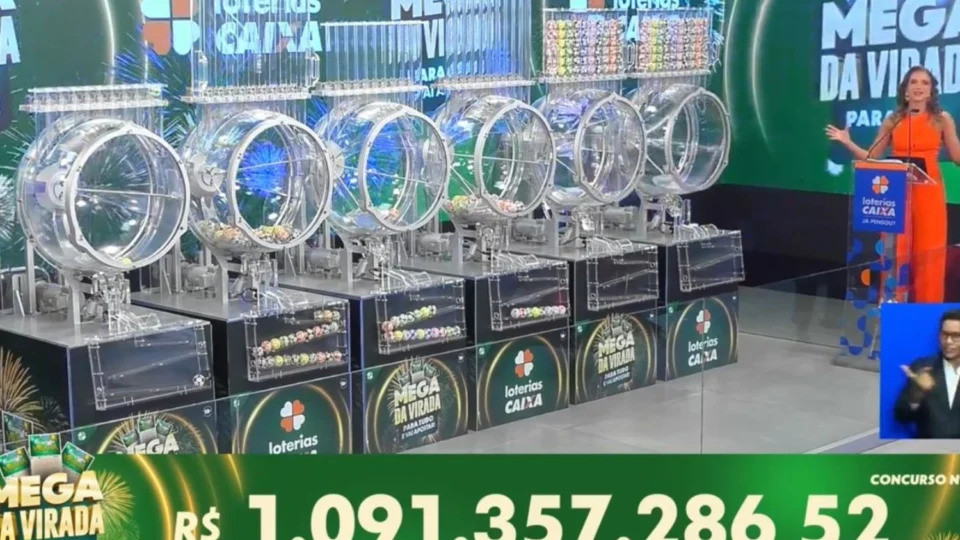 Veja quais foram os números sorteados na Mega da Virada