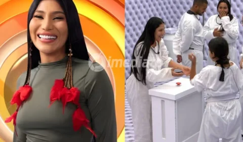VÍDEO: Lívia Christina, Rainha do Folclore do Garantido, aperta o botão vermelho e deixa o Quarto Branco em troca de R$ 50 mil