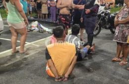 Suspeitos são detidos após furar blitz do Batalhão de Trânsito e provocar perseguição policial em Manaus