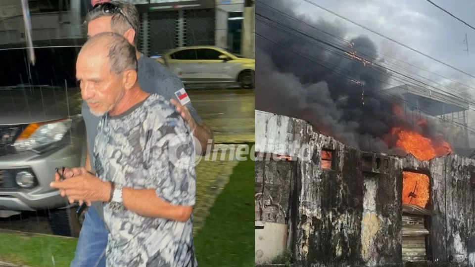 VÍDEO: Polícia Civil prende homem suspeito de incêndio criminoso que destruiu fábrica de móveis no bairro São Francisco