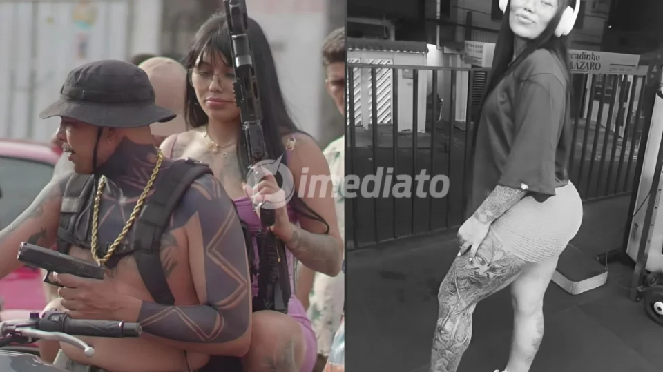 VÍDEO: Mulher morta a tiros por vizinho em Manaus gravou clipe com rapper amazonense ostentando armas