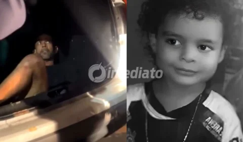 VÍDEO: Homem acusado de matar o próprio filho de 3 anos estrangulado dentro do banheiro de casa é capturado