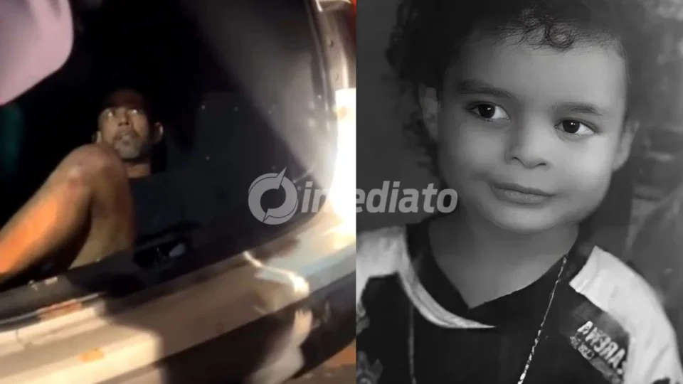 VÍDEO: Homem acusado de matar o próprio filho de 3 anos estrangulado dentro do banheiro de casa é capturado