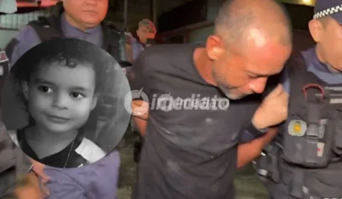 VÍDEO: Fogueira na mata leva polícia a capturar pai acusado de matar o próprio filho de 3 anos em Manaus