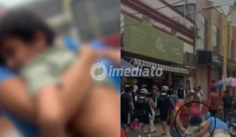 VÍDEO: Homem é capturado após agredir criança autista com soco no estômago, no Centro de Manaus