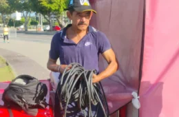 Homem é preso após furtar fios de estrutura da virada do ano na Ponta Negra