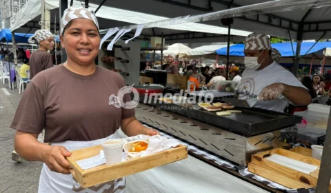 Feira da Eduardo Ribeiro reúne gastronomia regional, comércio e lazer no primeiro domingo do ano em Manaus