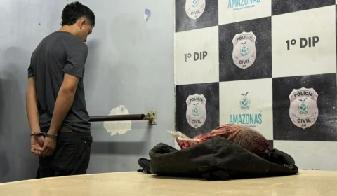 Jovem é detido por suspeita de furto de carne em supermercado no bairro Cachoeirinha