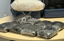 ROCAM Motos apreende 8 tabletes de drogas em mala que seria enviada de embarcação para Rondônia