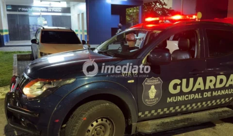 Guarda Municipal prende dois homens suspeitos de tráfico de drogas no Centro de Manaus