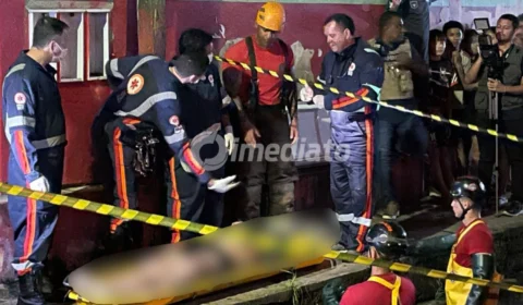 VEJA VÍDEO: Vulgo ‘Mexicano’ é executado a tiros e cai dentro de igarapé no bairro Compensa