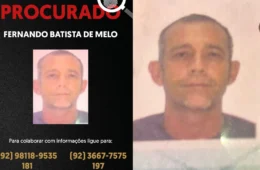 Polícia Civil divulga imagem de homem suspeito de matar o próprio filho de 4 anos em Manaus