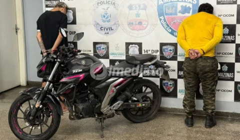 Polícia Militar prende dois suspeitos de assaltos em Manaus após denúncia de moradores