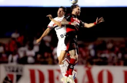 São Paulo vence o Flamengo de virada por 2 a 1 e conquista primeira vitória no Brasileirão