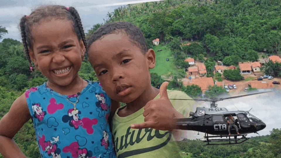 Criança ajuda nas buscas por irmãos desaparecidos após receber alta médica no MA