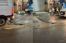 Moradores denunciam abandono e cobram reparos em rua do bairro Cidade de Deus, na zona norte de Manaus