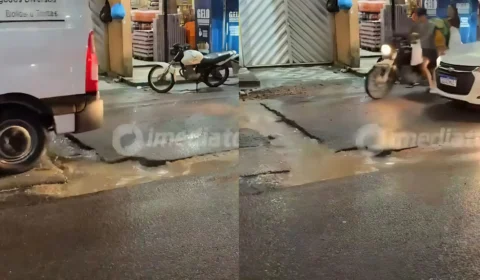 Moradores denunciam abandono e cobram reparos em rua do bairro Cidade de Deus, na zona norte de Manaus