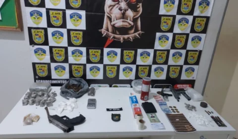 Entrada repentina em pousada chama atenção da polícia e termina em flagrante