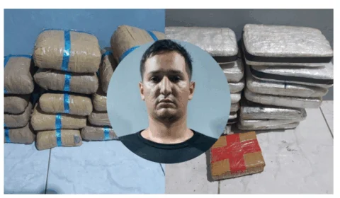 Caminhoneiro é preso com 56 kg de drogas na BR-364, em Porto Velho